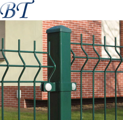 High quality/High cost performance  PVC Coated 3D Garden Fence Panels