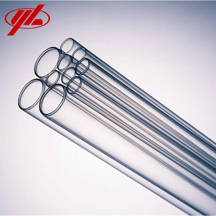 Clear or Amber Neutral Borosilicate Glass Tube