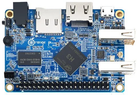 Orange Pi Lite Single Board Computer with Quad Core 1.2GHz Armv7 512MB DDR3 WiFi