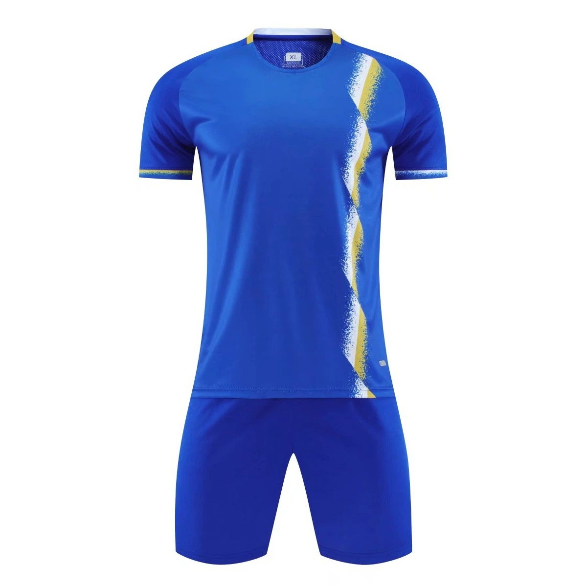 Costume de football hommes Vêtements personnalisés pour enfants de la formation d'été des vêtements à manches courtes uniformes d'équipe de football de l'école primaire Sports Jerseys Pull