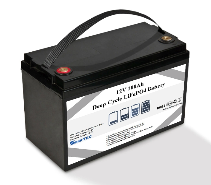 Manufacturer Supply 12V 100ah Rechargeable Battery Pack for UPS Storage