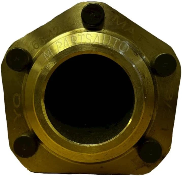 #42 Integrated Flange Spindle with Studs, Drilled Lube & Offset Cotter Hole for 5,200 to 7,000 LB Rated Trailer Axle