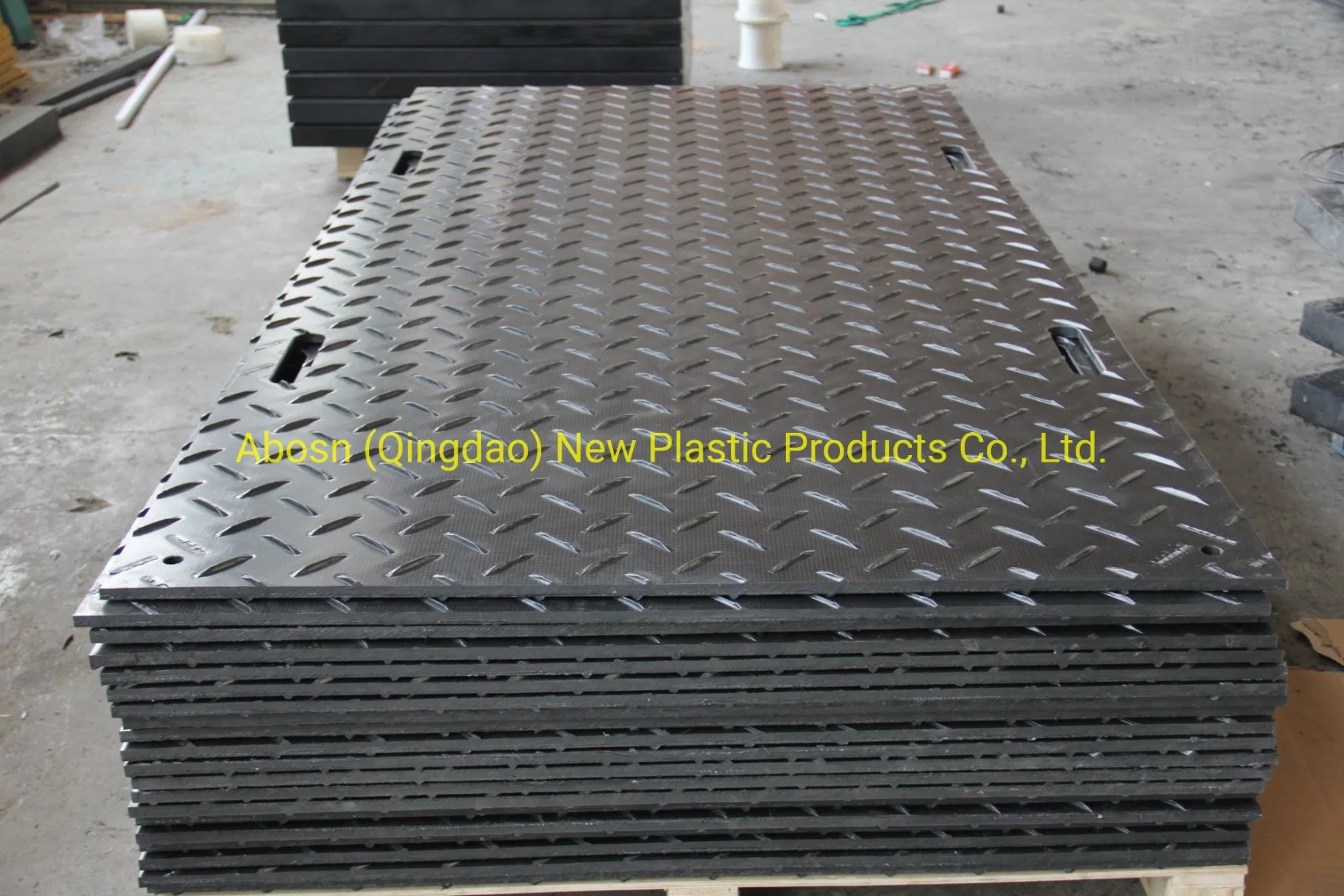 UHMWPE Plastic Sheet Construction Road Mats UHMWPE Panel HDPE Road Mats