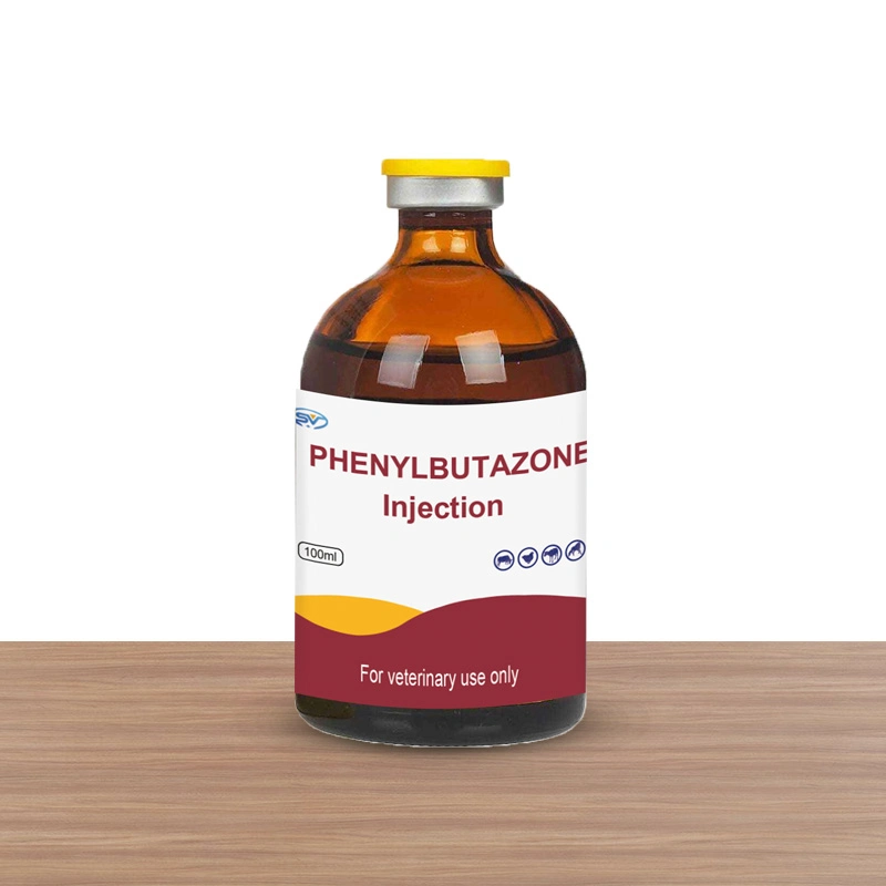 Inyectables Phenylbutazone veterinario el 20% Dexamethason-e inyección para caballos, 100ml