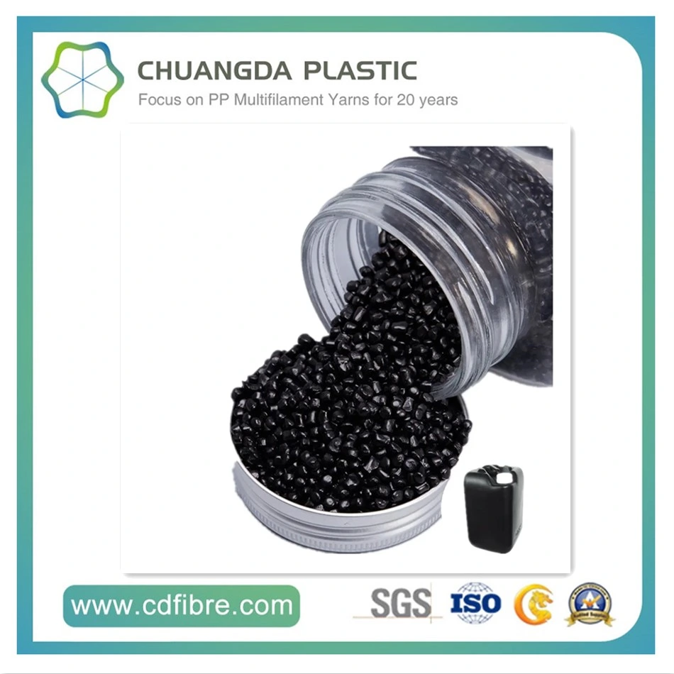 PE Materials Plastics Granules Film Black Masterbatches for Film Blowing