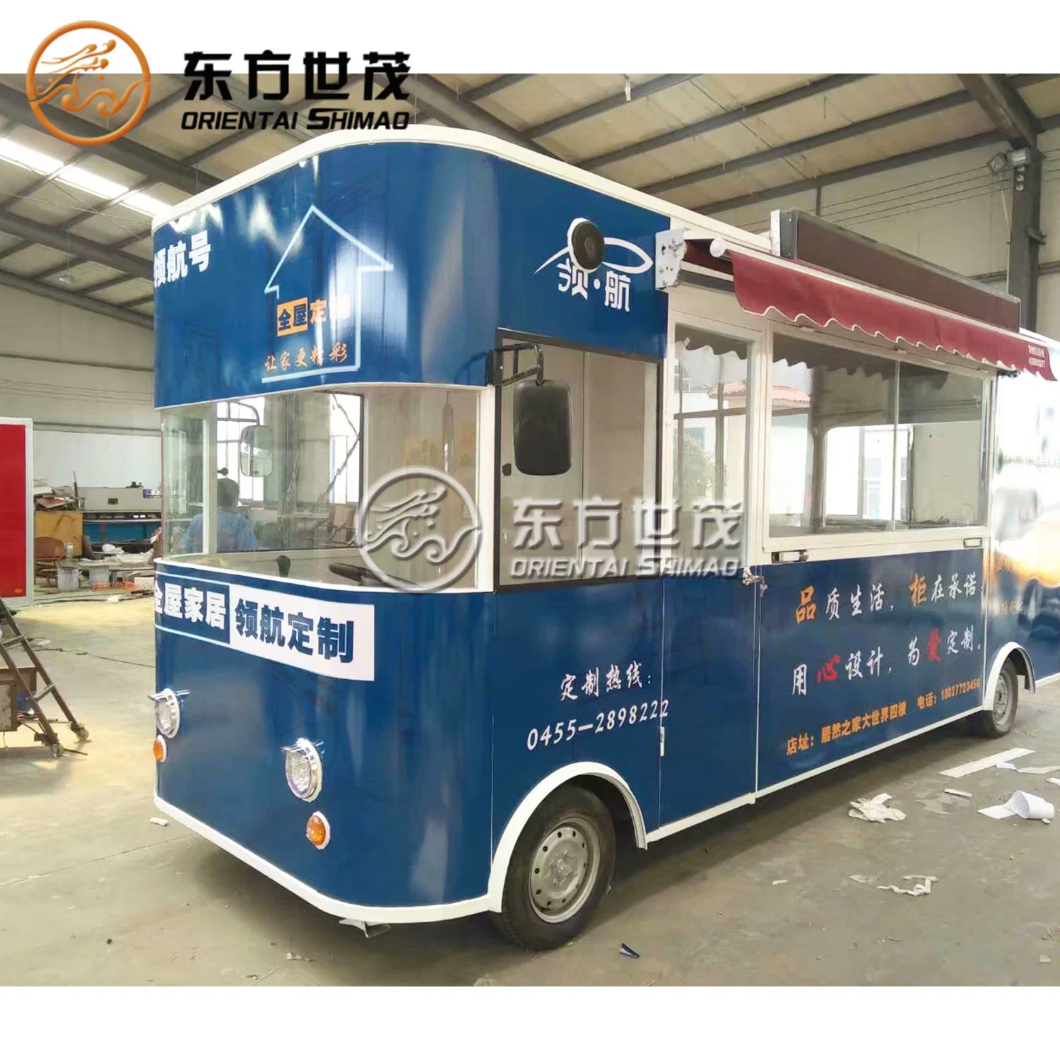 Mobile Kitchen Bus Food Truck for High quality/High cost performance 