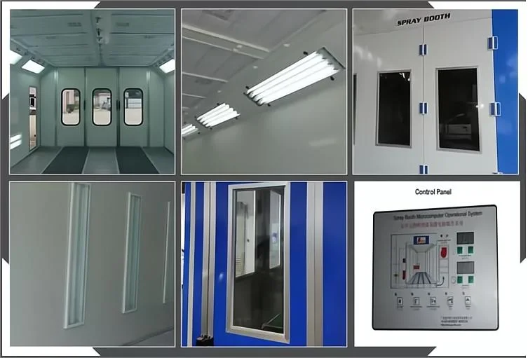 Water Based Car Paint Booth European Standard Spray Booth Auto Painting Equipment