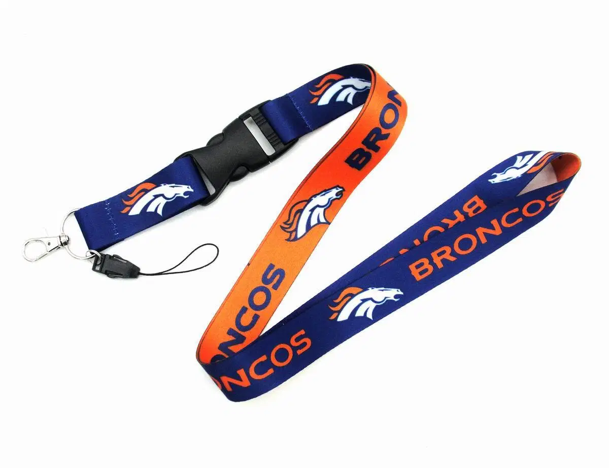 American Football Club Football NFL Work Card Buckle Long Mobile Phone Lanyard