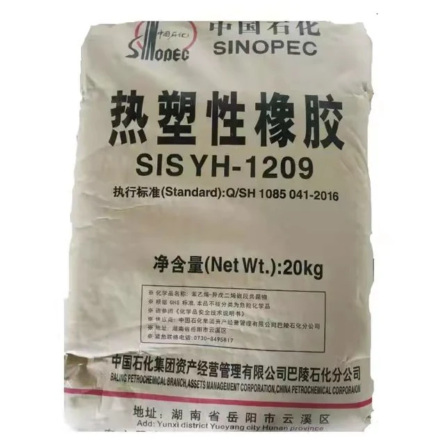 Sinopec Thermoplastic Elastomer Sis Yh-1106 for Pressure-Sensitive Adhesive CAS No. 25038-38-2