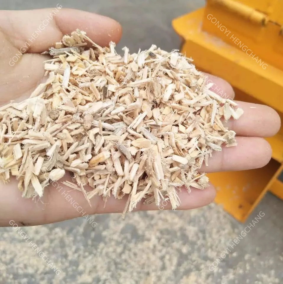 Mashroon Farm Using Wood Chipper Sawdust Making Machine