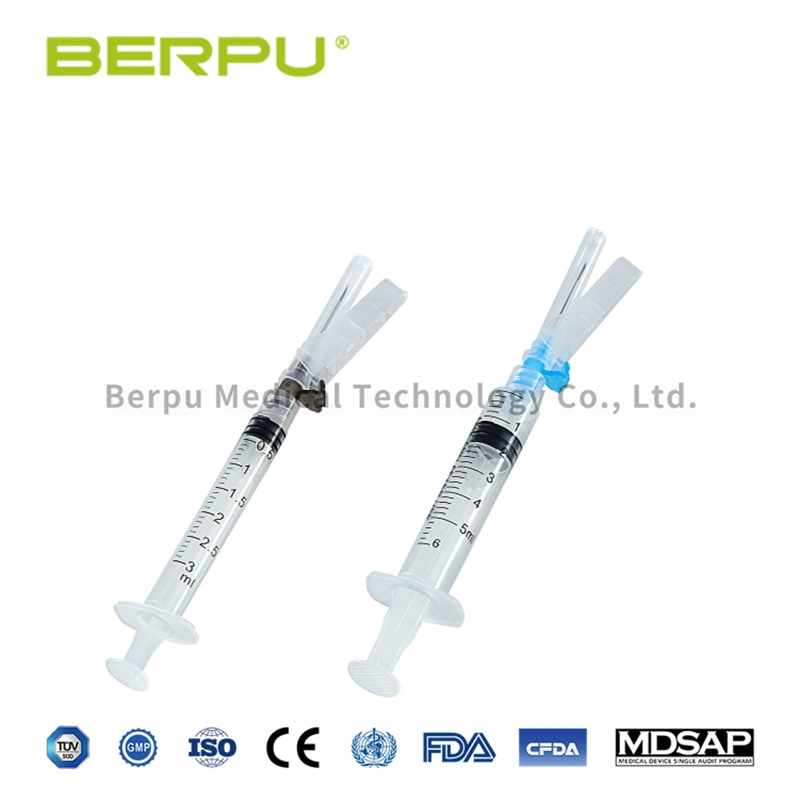 Berpu Excellent Disposable Injection Hypodermic Safety Needles for Singe Use, CE FDA Mark 18g 19g 20g 21g 22g 23G 24G 25g