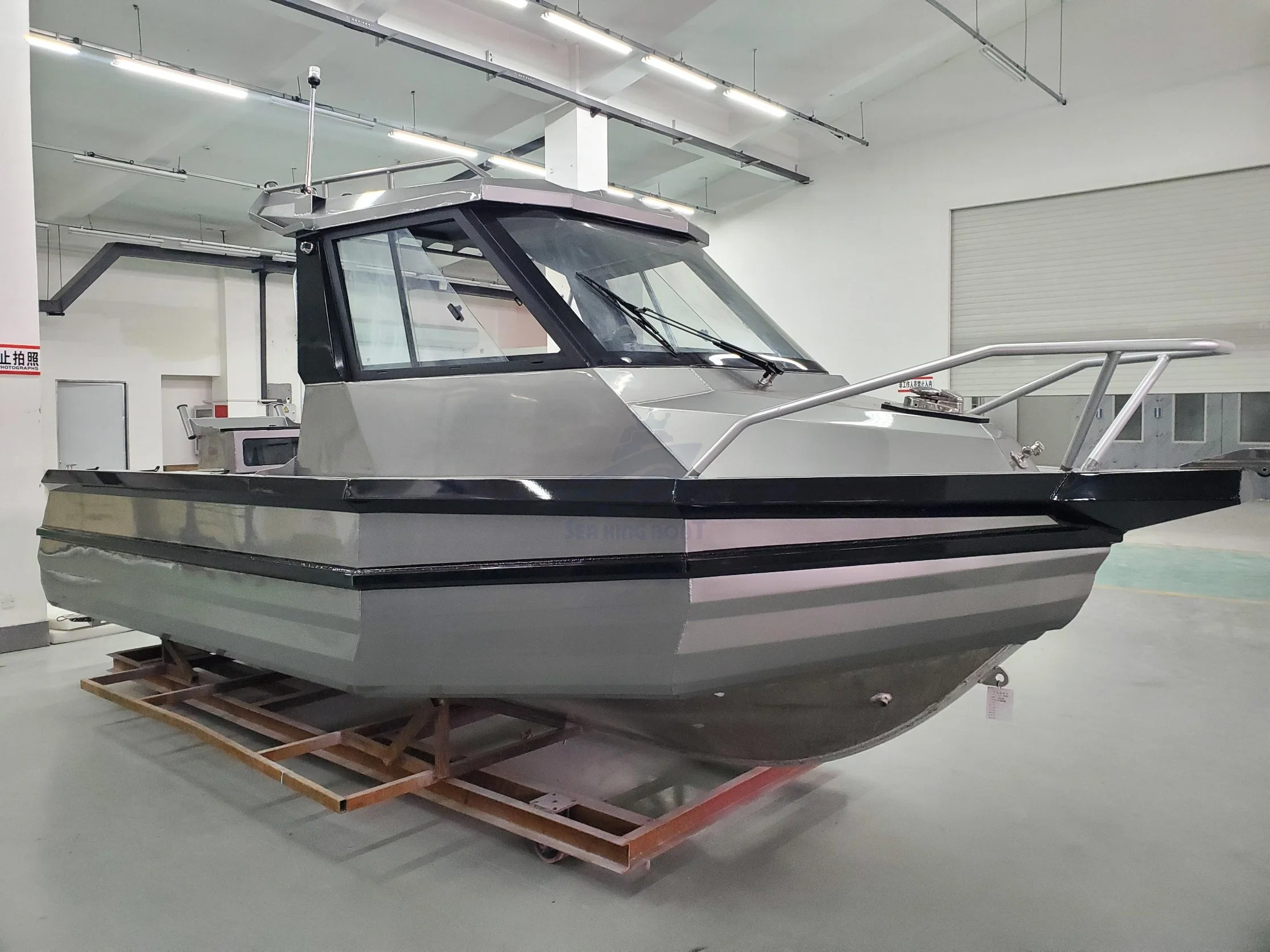 China Made 6m 20FT Seaking Easycraft Alumium Fishing Boat for Sale