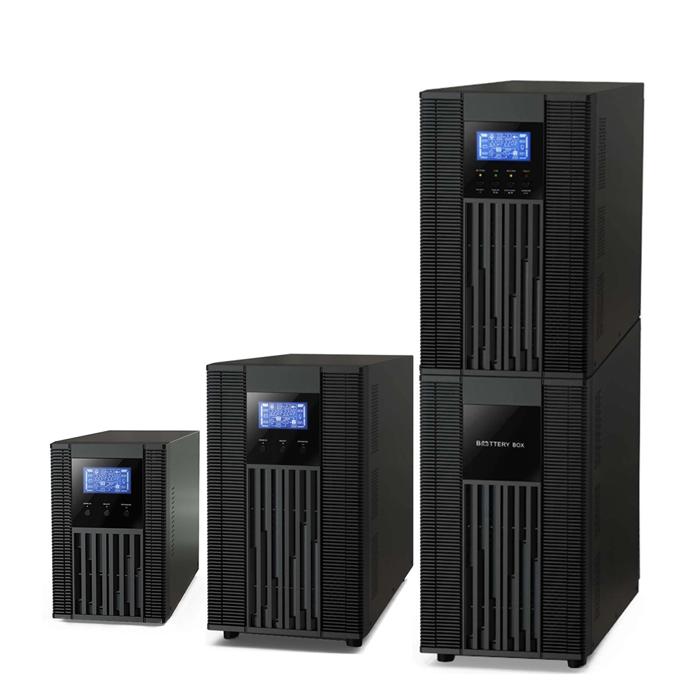 Online UPS Power 110V 220V Single Phase UPS 1kVA 2kVA 3kVA 6kVA 10kVA No Breaker Uninterruptible Power Supply UPS