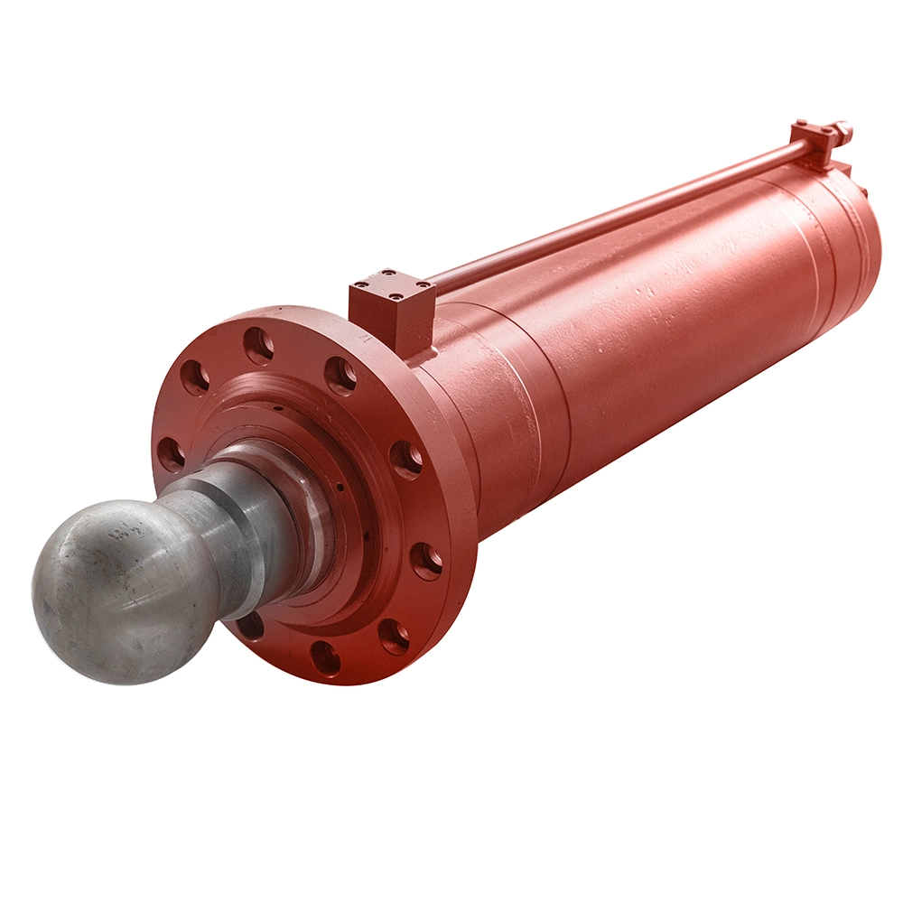 Customized Double Acting Medium Pressure Hydraulic Cylinder for Pile Driving Barge