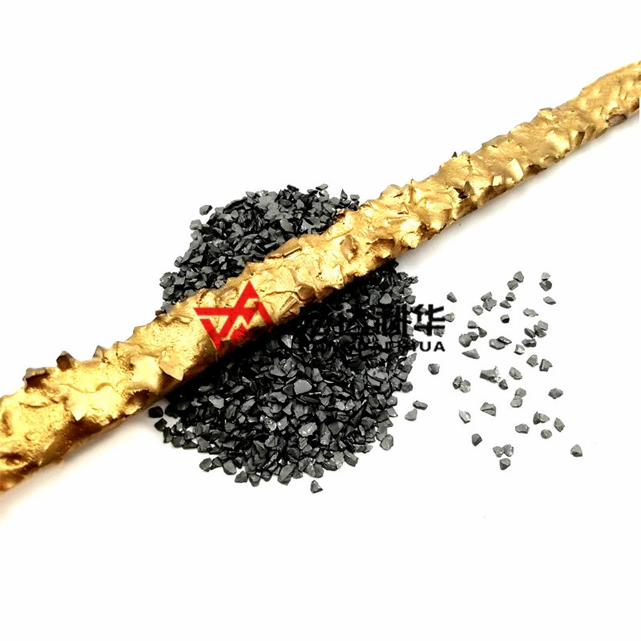 Yg8 Crushed Black Carbide Alloy Particles for Wearing Parts