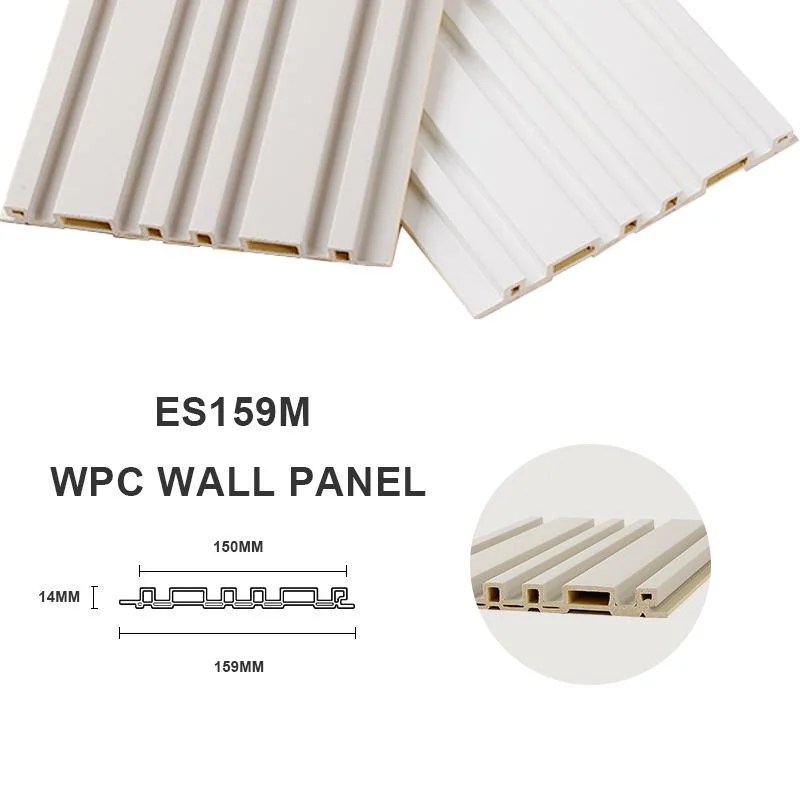 Evocan WPC ecológica precio barato el panel de pared de pared de fibra de bambú de la Junta de instrumentos materiales de construcción