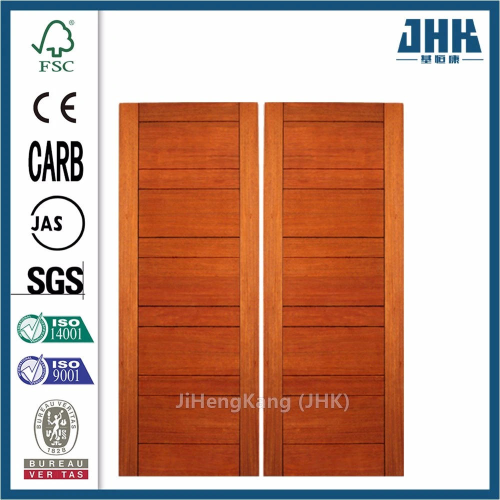 Jhk-F01 HDF/MDF Veneer Moulded Wooden Plywood Flush Door