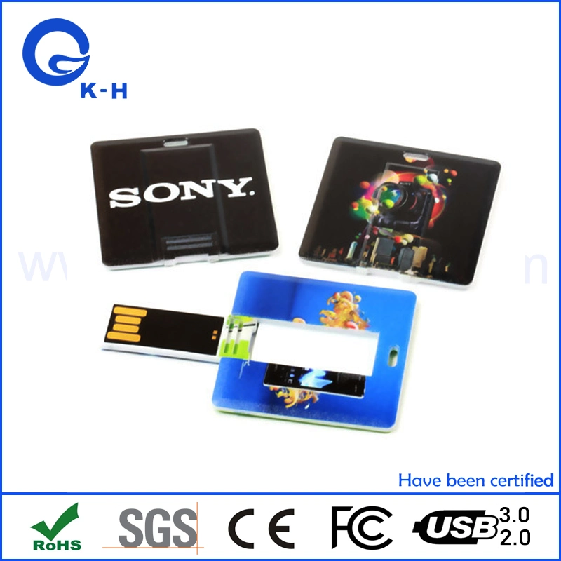 Carte de visite USB Flash Memory Storage 16GB 32GB