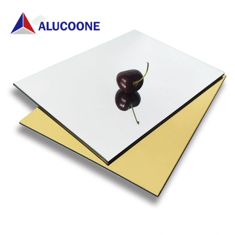 Dibond® aluminium brossé feuille Composite Alupanel signe finition miroir du matériel