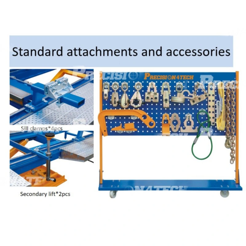 2022 Estándar Pre-77 Nuevo bastidor de personalización de fábrica máquina/Banco de reparación de coche/coche Elevador de banco para taller 4s con CE