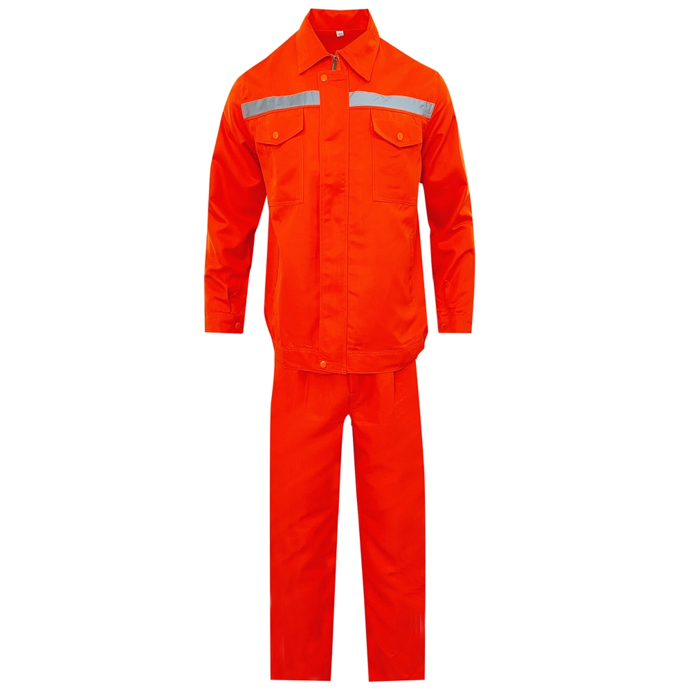 Prueba de fuego naranja RPET Aviador Don monos uniformes monos Ropa de trabajo de seguridad