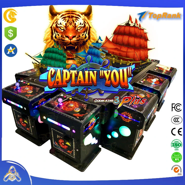 2023 más reciente Popular de monedas operado Arcade 86/100 pulgadas Monitor Ocean Rey 3 más Capitán de tiro Juego de peces