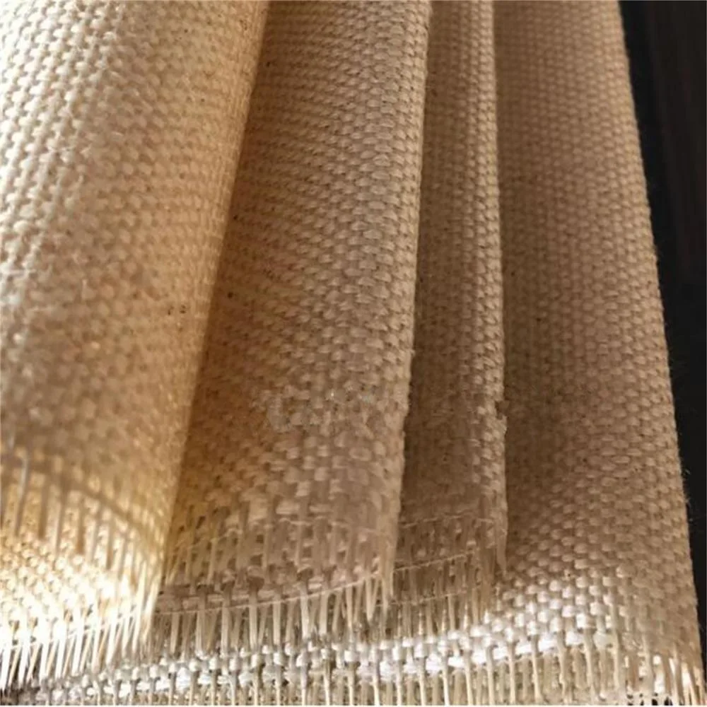 High Temperature Vermiculite Coated Fiberglass Fabrics Thermal Insulation Material for Fireproof and Welding High quality/High cost performance  Vermiculite Fiberglass Products