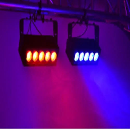 La luz de la pared exterior IP65 5X20W RGB 3 en 1 LED bañador de pared Bar para el evento de boda Espectáculo