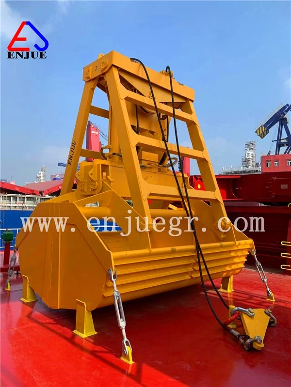 24t/12cbm Shanghai Enjue Marine / Barco Carga a Granel coge la cuchara para la mina de mineral de níquel de grano de fertilizante de carbón Suger