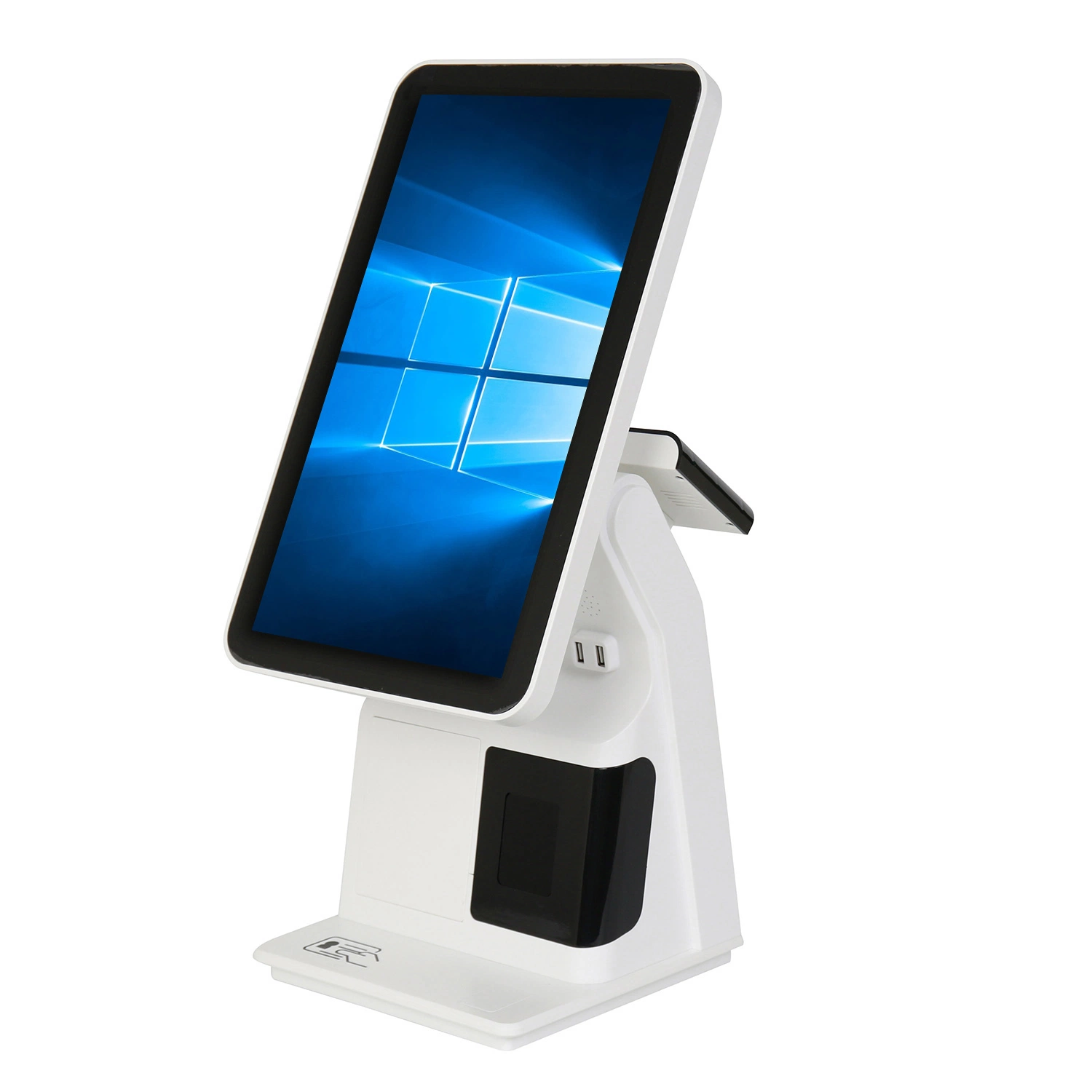 Dual Display Payment System 15.6" All in One Touch Screen POS Terminal