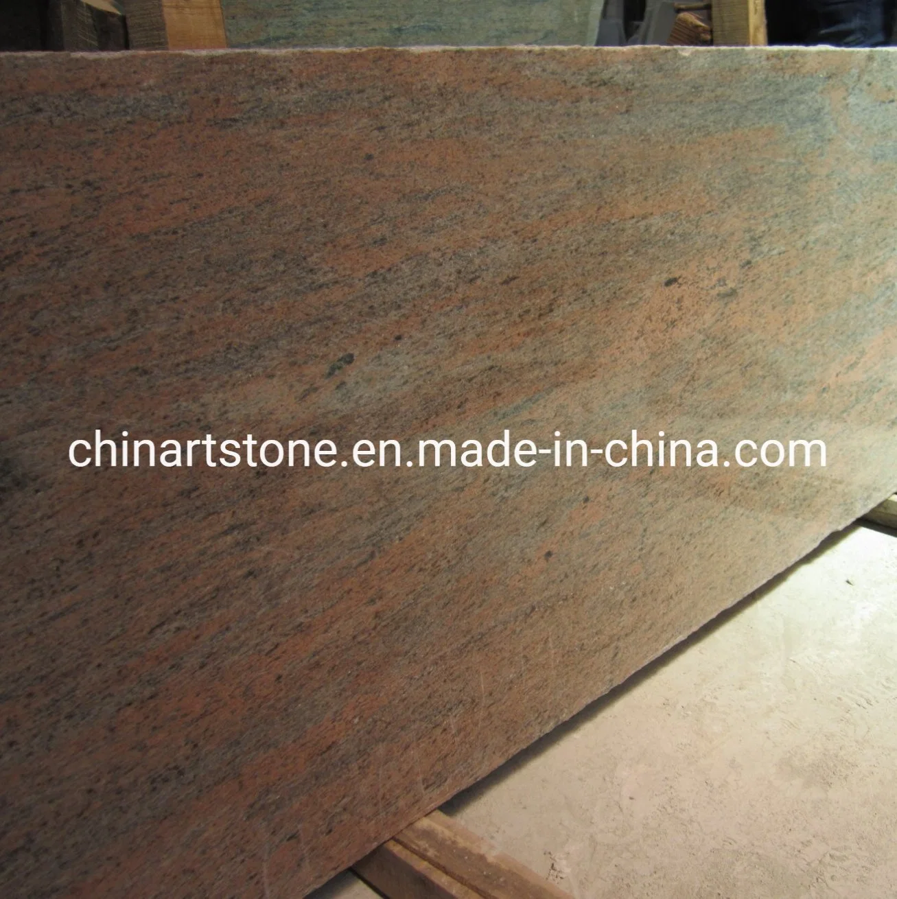 Polished Silk Raw Granite Slab for Countertop