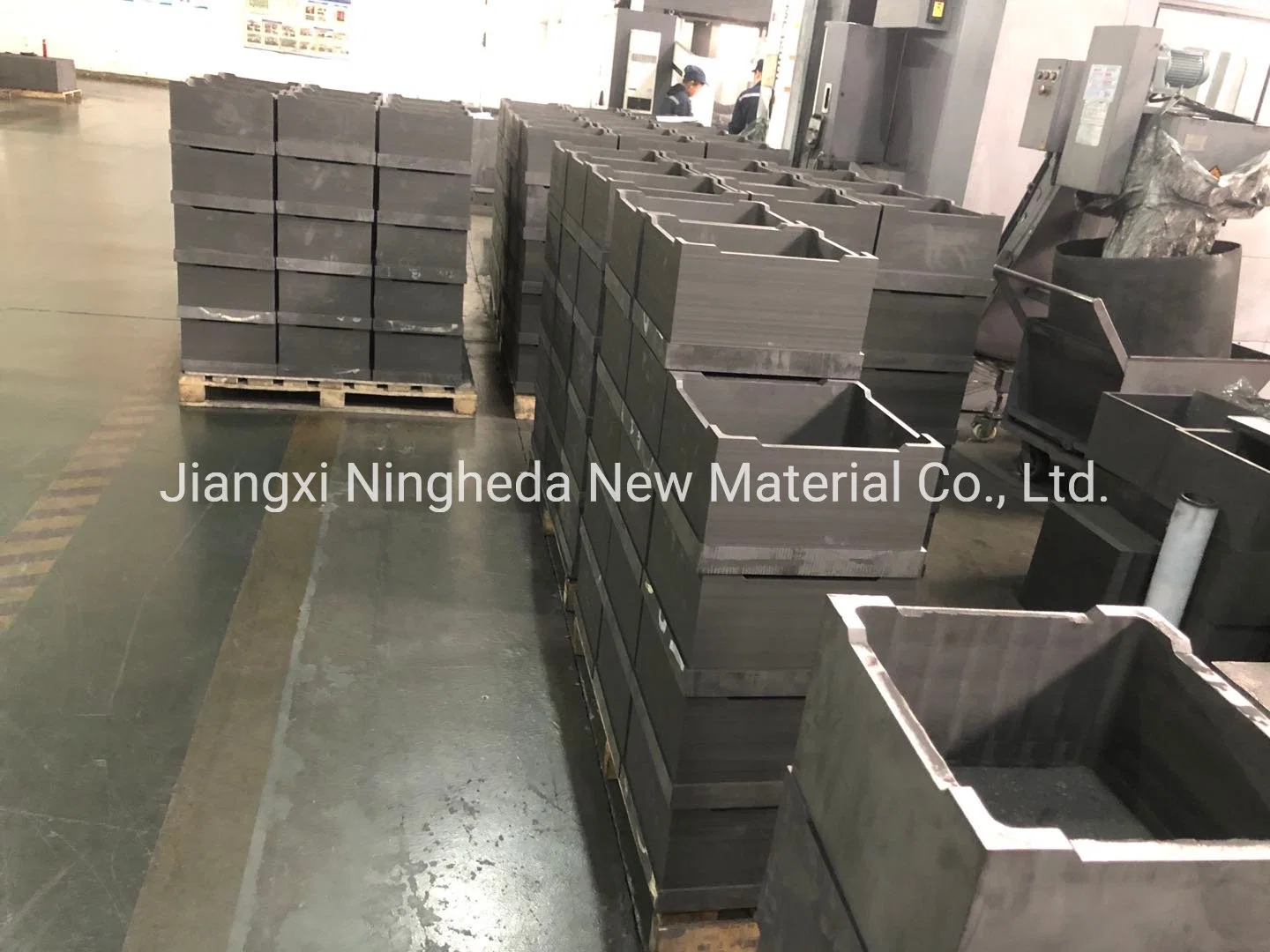 Carbon Graphite Square Crucible Manufacturer for Lithium Iron Phosphate Anode