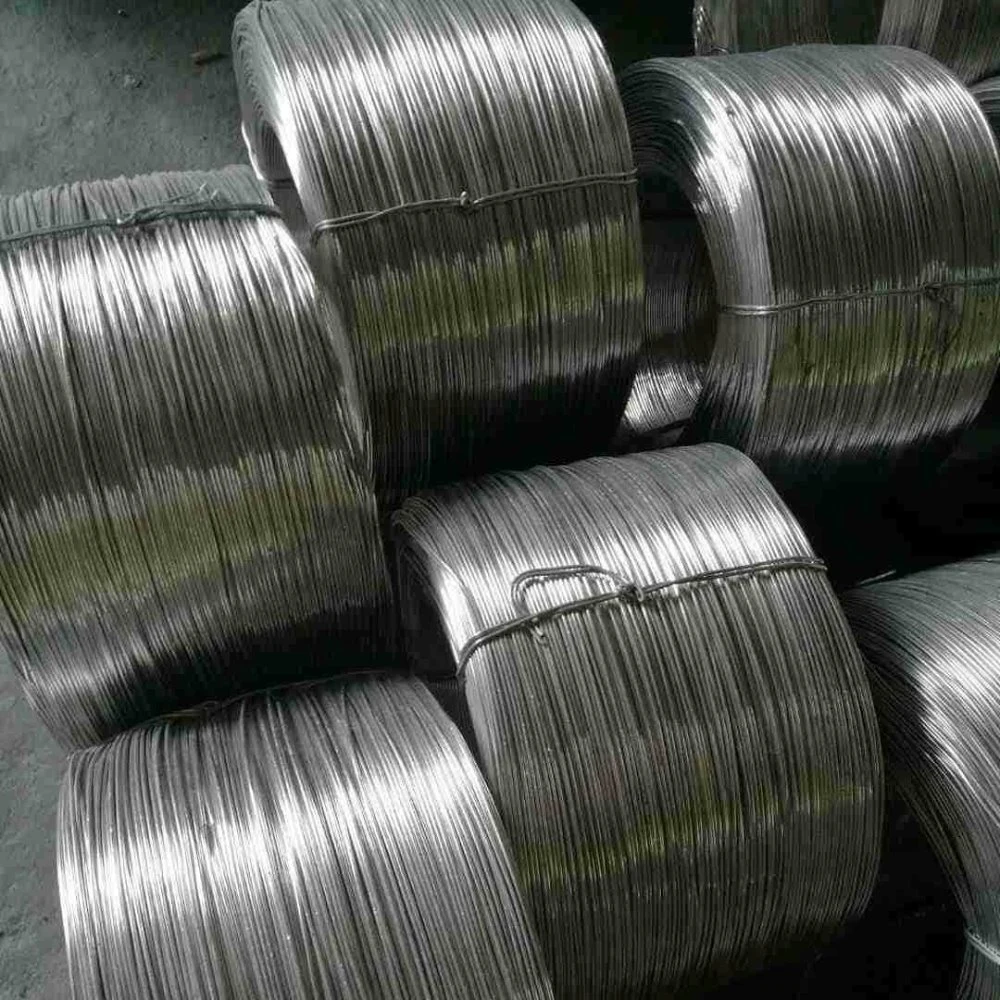 0.2mm- 6.0mm Al Rod 5005, 5025, 5040, 5052, 5056, 5083, 5154, 5754, 5A05, etc. 99% Aluminum Wire High Temperature