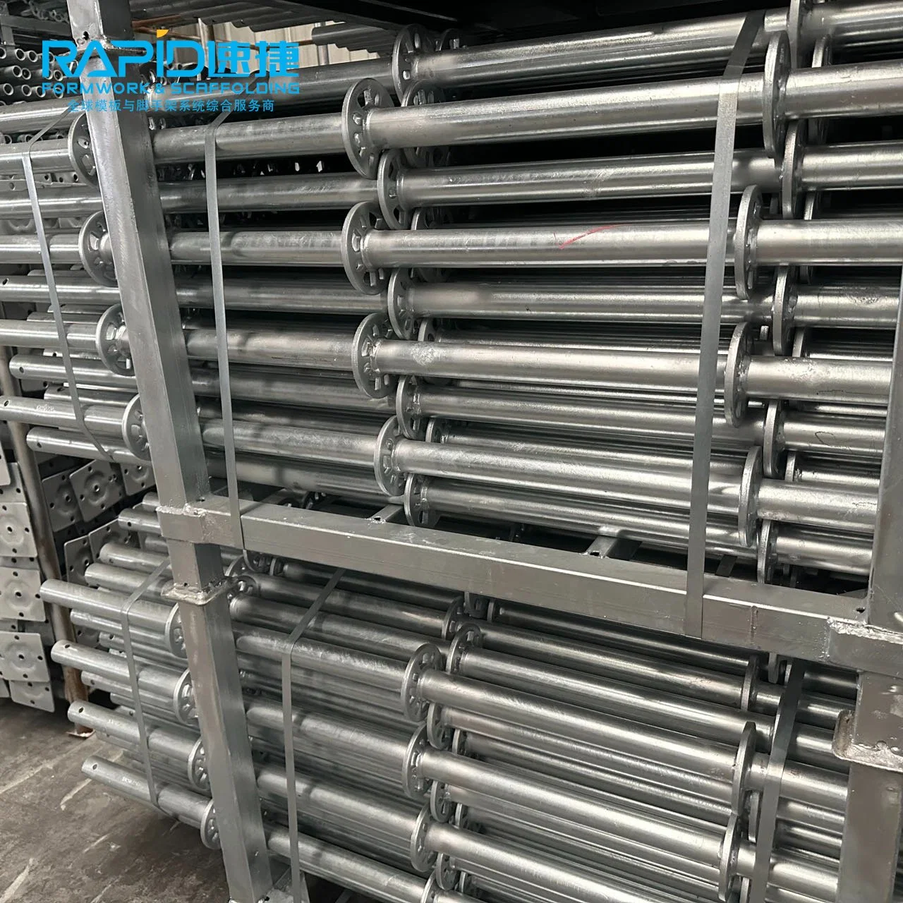 5% off Construction Galvanized Aluminum Layer Ringlock Scaffolding System Metal Metarial for Building Bridge Performance Scaffold Price Scaffolding for Sale