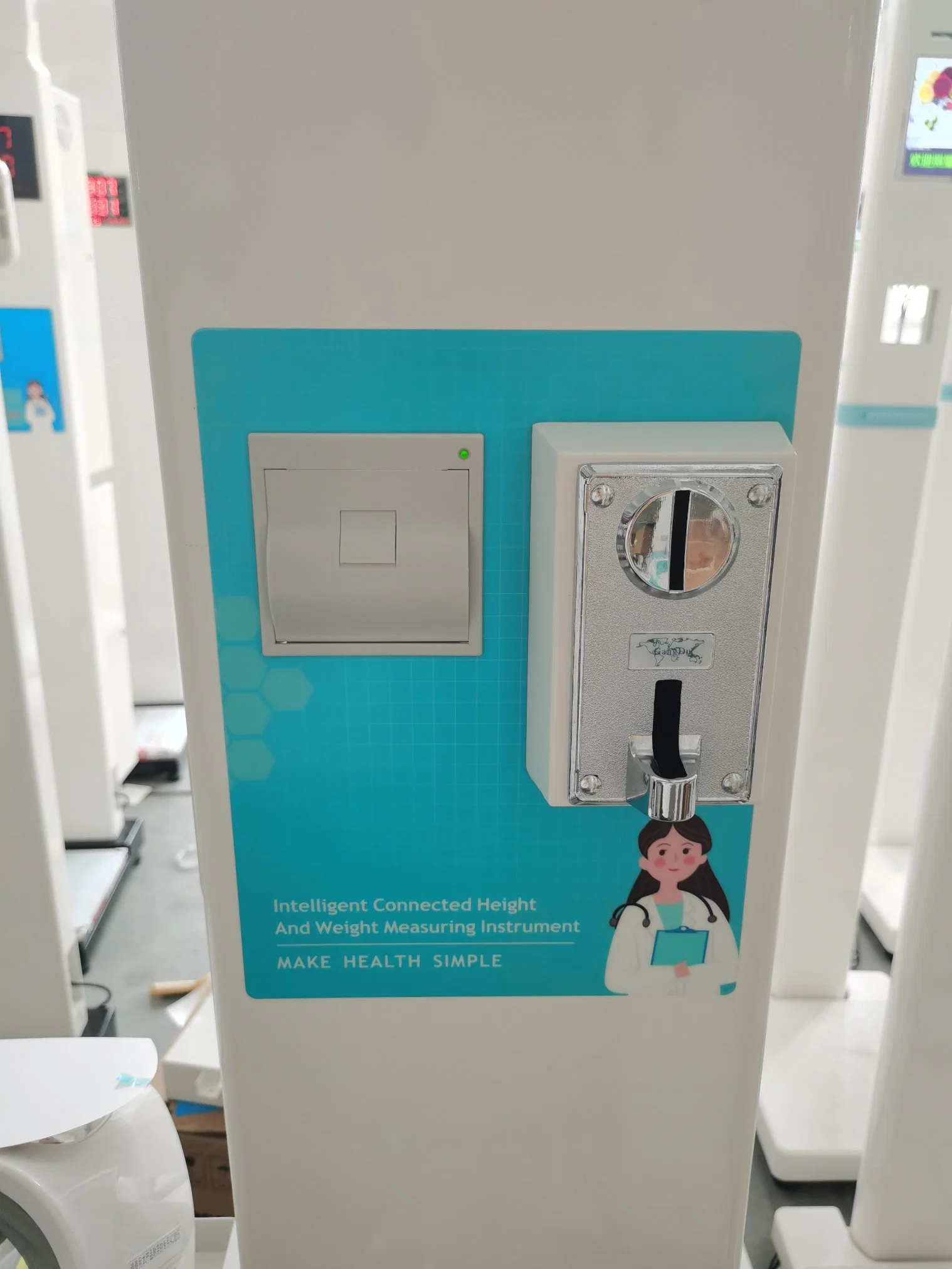 Coin Operated Weighting Scales with Blood Pressure Measure