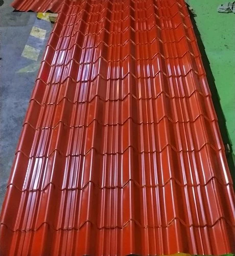 Metal Aluzinc Galvanized Corrugated Roofing Iron Sheets Trimdeck Colored Zinc Roof