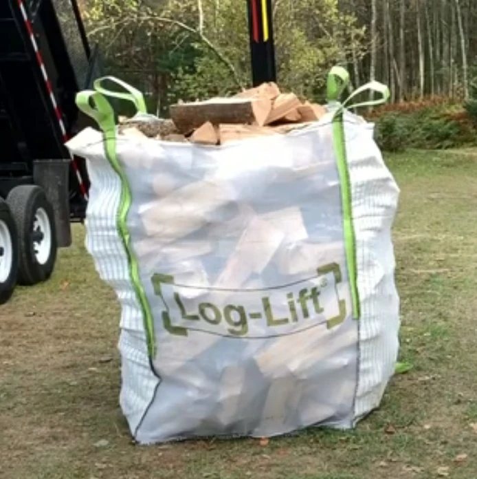 Transpirable FIBC Big Bag Bolsa de leña malla 1500 plástico ventilado Bolsas de embalaje Jumbo malla de red a granel