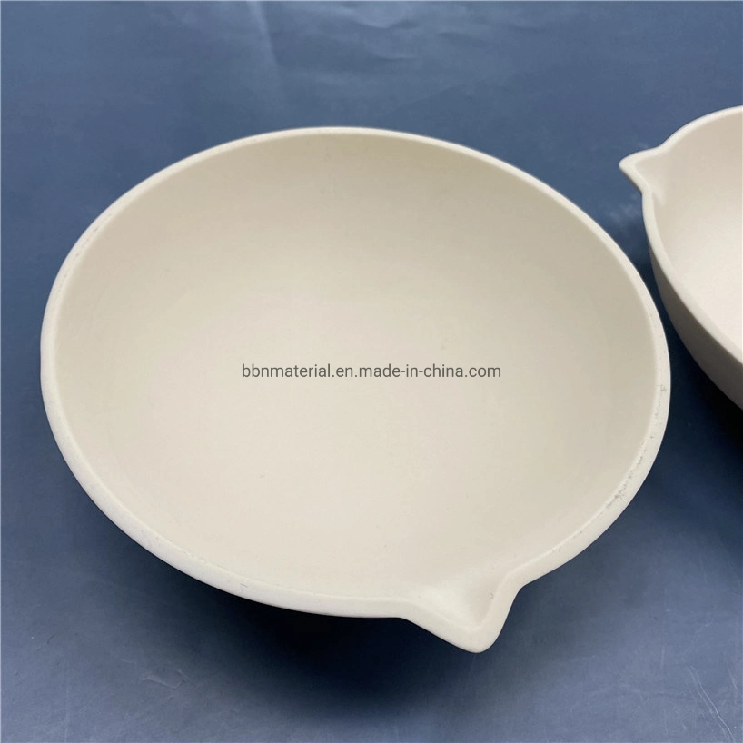 Stock Size 50ml 60ml 100ml 125ml 150ml Ceramic Evaporating Dish Evaporating Dish Lab Porcelain Bowl