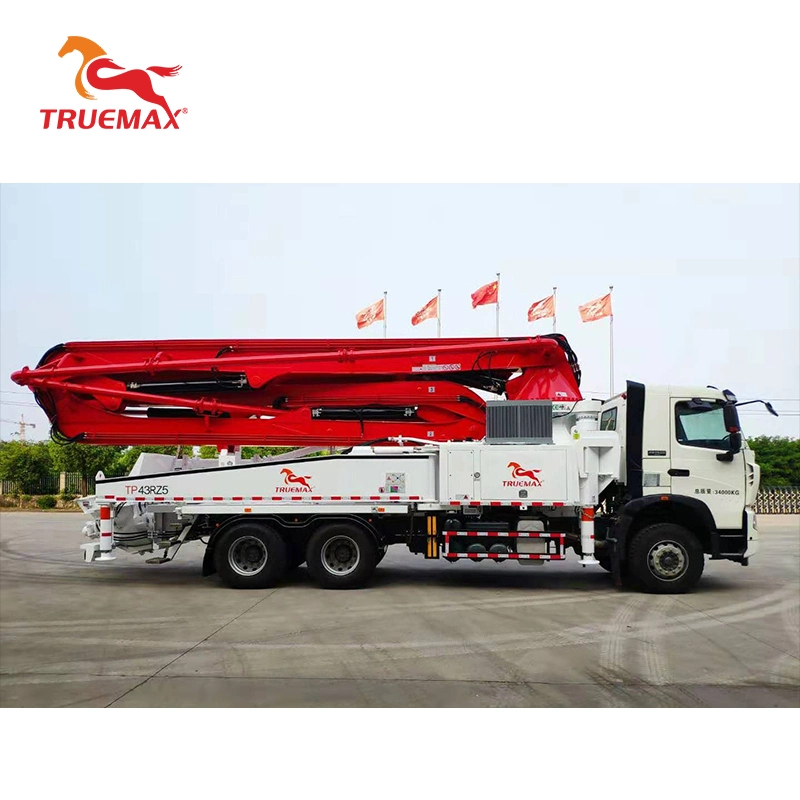 Tp43rz5 Truck Mounted Concrete Boom Pump From Truemax for Concrete Machinery