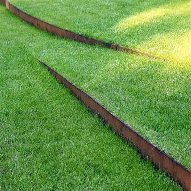 Borde de Corten Steel Garden Edging/Rusty Flower