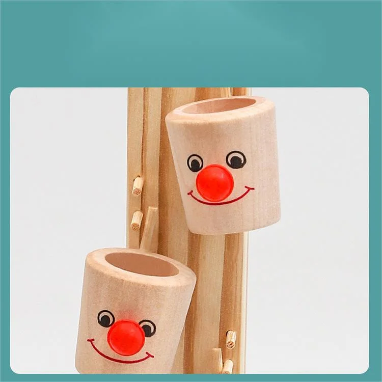 Barrel en bois pour enfants pour jouets d'entraînement amusants Focus