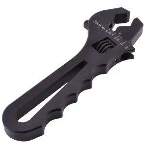 Adjustable an Aluminum Anodized Wrench Hose Fitting Tool Spanner