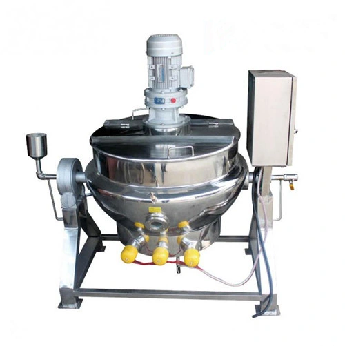 Electric Heating Jacketed Kettle Steam Heating Kettle Jackete Kettle