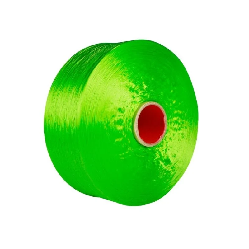Vert/retardateur de flamme Fils de couleur /600D / 100% l'épaisseur de matériau en polypropylène/One-Step Spinning processus/fils et câbles, enrubannage du bord, courroie de transmission, etc.