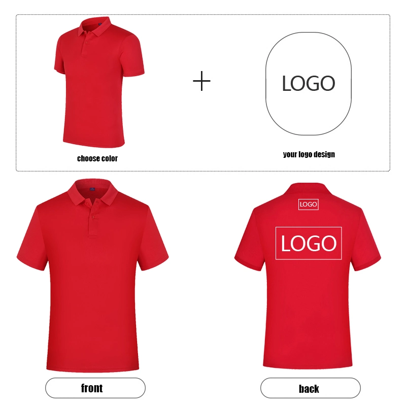 Commerce de gros logo personnalisé&amp;Polo Shirt couleur Custom Sports Polo Shirt de l'équipe Quick Dry Loisirs Golf Polo Chemises Unisexe