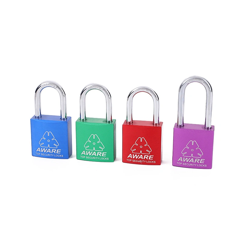 40mm Wholesale/Supplier Colorful Alloy Padlock Door Lock with Keys