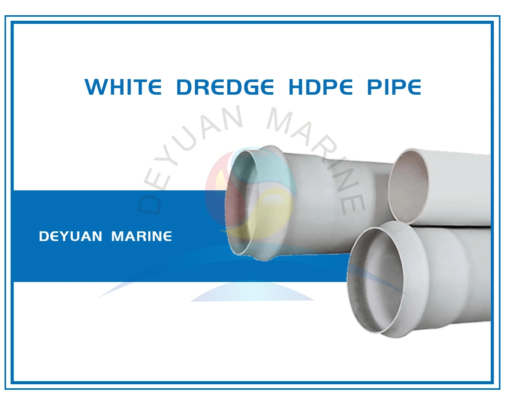 315mm HDPE Rubber Steel Dredge Pipe Floating Buoy Floating Pipe