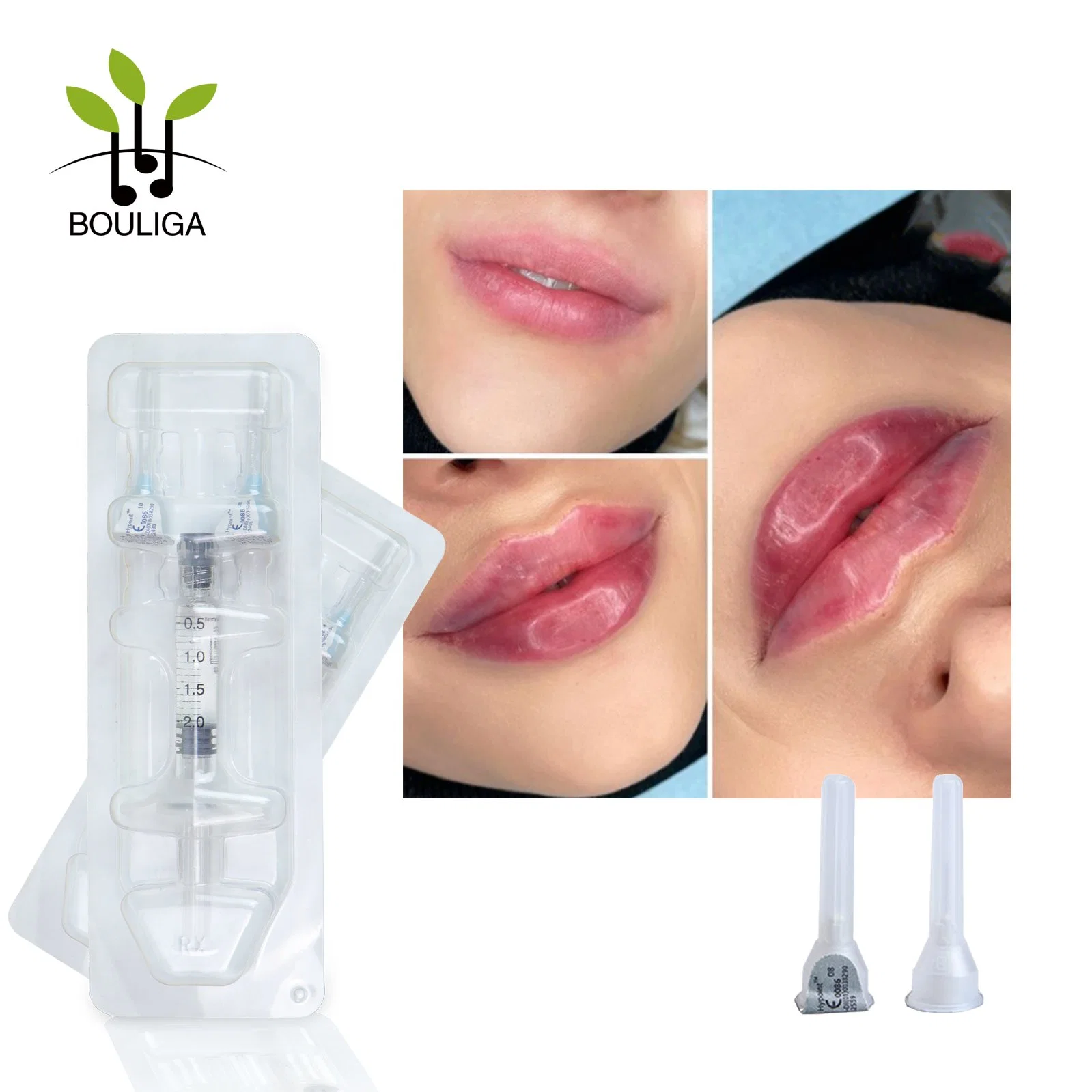 Hyaloronic Acid Injection 2ml Cross Linked Derm Hyaluronic Acid for Plumps up Lips