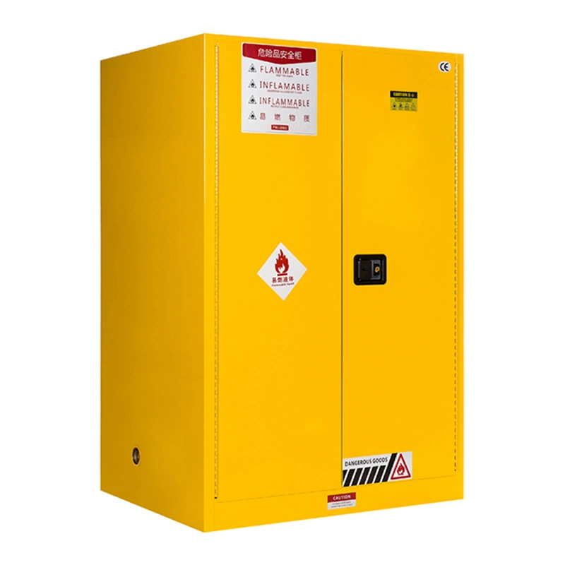 Fireproof Corrosion Resistance Metal 90 Gallon Safety Chemical Flammable Storage Cabinet for Lab School Institution