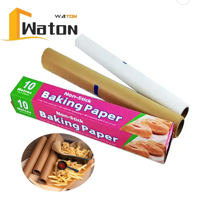 High quality/High cost performance Greaseproof Two Side Silicone Coated Paper Roll Custom Cooking Parchment Baking Paper